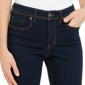 Style & Co dark wash stretch straight leg 12P